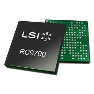 LSI、2.5インチHDDでプラッタあたり500GBを実現するHDD用SoCの量産を開始