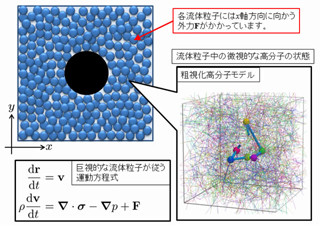 京大、円筒の周りを流れる高分子溶融体の複雑な流動挙動の再現に成功