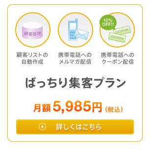 ジャストシステム、顧客リスト自動作成機能を備えた「ばっちり集客プラン」