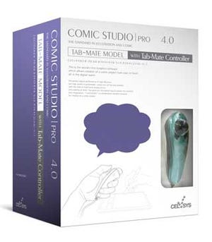 新デバイスがセットになった「ComicStudioPro 4.0」と「IllustStudio」発売