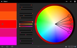 指先でカラーテーマを手軽に作成! Touch Apps「Adobe Kuler」レビュー