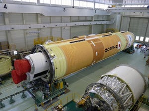 JAXAとMHI、アビオニクスが新しくなったH-IIBロケット3号機をプレス公開