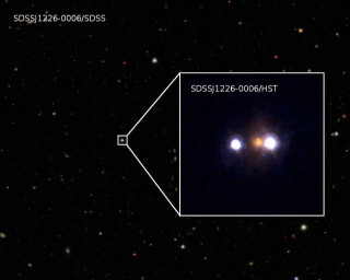 カブリIPMU、クエーサーによる重力レンズ効果を用いて宇宙の加速膨張を確認