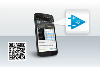 ST、オペアンプ/コンパレータの選定を容易にするAndroidアプリを発表
