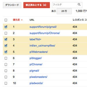 Googleウェブマスターツールがクロールエラーレポートを強化