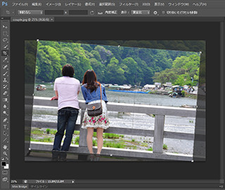 「Photoshop CS6」新機能レビュー - 強化された「切り抜きツール」編