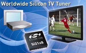 Silicon Labs、世界のTV規格に対応したTVチューナ「Si21x8」ファミリを発表