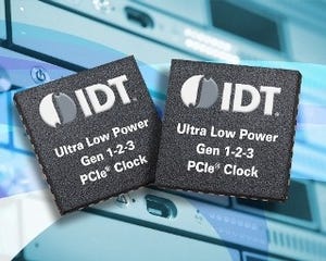 IDT、消費電力50mW以下を実現したPCI Expressタイミングファミリを発表