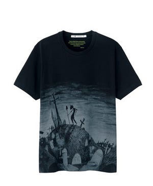 T・バートン監督の直筆画も! ユニクロ『フランケンウィニー』コラボTシャツ