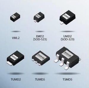 ローム、超低VFを実現した小型ショットキーバリアダイオードを開発