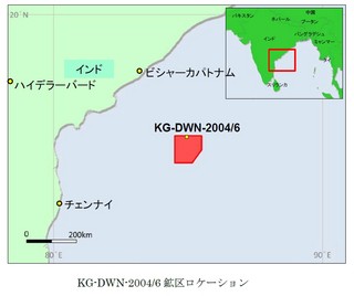 国際石油開発帝石、インドのベンガル湾深海域で権益取得