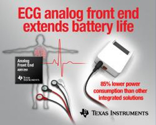 TI、生体電位計測アプリケーション向けAFEを発表