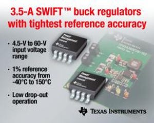 TI、60VのパワーMOSFETを内蔵したDC/DCコンバータ2製品を発表