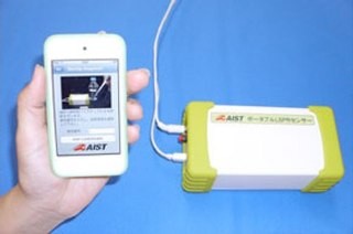 産総研、スマホなどで操作できる超小型バイオセンシングシステムを開発