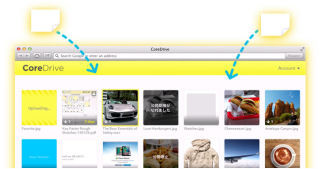 ねこじゃらし、サムネイル表示可能なファイル共有サービス「CoreDrive」