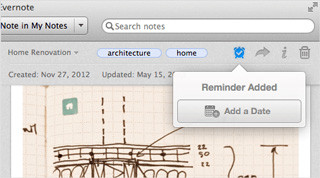 Evernoteに「リマインダー」機能 - To-Doやプロジェクト管理に有用
