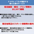 ドコモ、旅行分野のコマース事業を拡大 - JTBと共同で