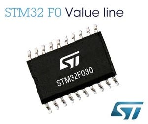 ST、32ビットマイコンのバリューラインを32セントで販売