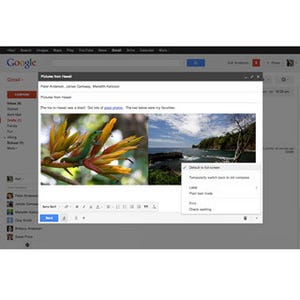 Gmail、ユーザーの声に応えて新規メール作成に"フルスクリーン"オプション