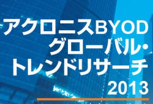 アクロニス、BYOD・クラウド・のApple製品の浸透度調査