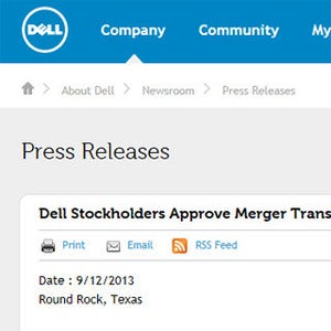 米Dellが非公開企業へ - 株主が創業者の買収計画を承認