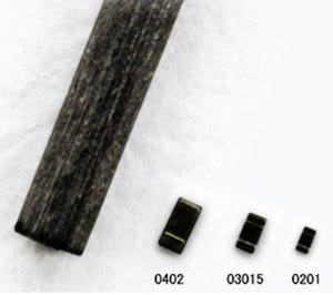ローム、0402 SBDの製品化、03015 チップ抵抗器の量産開始を発表