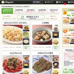 東京エレクトロンデバイス、献立提案サイト「Ohganic」のメニューを拡充