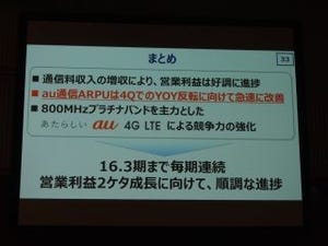 KDDI、第2四半期営業利益は過去最高 - iPad下取りや株主優待を開始も