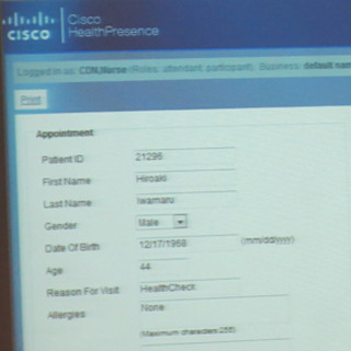 シスコ、遠隔医療を支援するソリューション「Cisco HealthPresence 2.5」