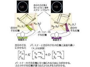 同レベルの人が力触覚を感じながら運動課題を行うと上達が早い - NICTなど