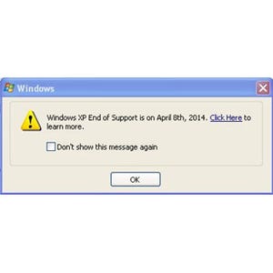 Microsoft、Windows XPでOS移行を促すポップアップ通知 - 移行ツールも提供