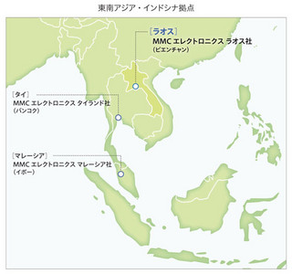 三菱マテリアル、ラオスにサーミスタセンサの製造子会社を設立