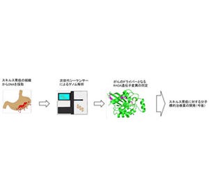 難治性胃がんの原因遺伝子変異を発見