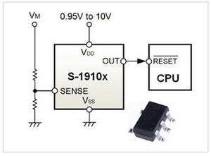 SII、カーナビなど車載向けSENSE端子付きボルテージディテクタを発表