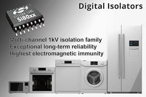 Silicon Labs、デジタルアイソレータ「Si80xx」ファミリを発表