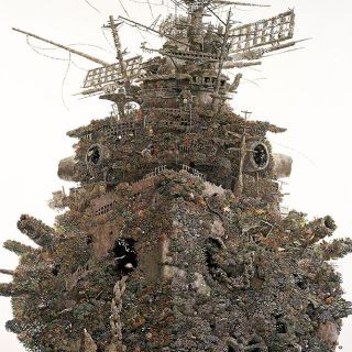 東京都・西新宿で超細密なペン画を描く池田学の個展 - 数年を費した大作も