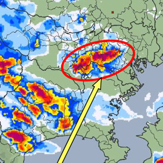 気象庁、30分先までの降雨を5分ごとに予測「高解像度降水ナウキャスト」