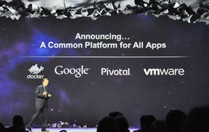 VMware、コンテナ技術の利用促進でDocker/Google/Pivotalと協業