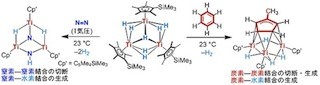 理研、安定なベンゼンの炭素-炭素結合を室温で切断