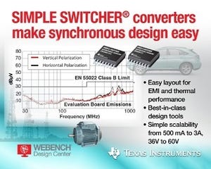 TI、広い入力電圧範囲の電源設計を簡素化するDC/DCレギュレータを発表