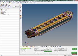 大規模データを扱う造船設計の構造解析を大幅にスピードアップ