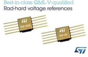 ST、航空宇宙アプリ向けに放射線耐性を備えた電圧リファレンスICを発表