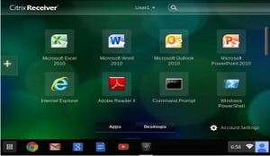 シトリックス、 Chrome OS専用の「Citrix Receiver」