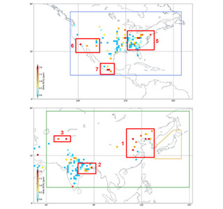 大都市のCO2高濃度排出を衛星が捉えた