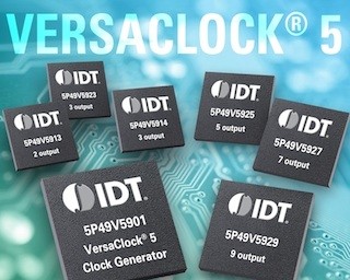 IDT、フィールドプログラマブル低電力クロックジェネレータファミリを拡充