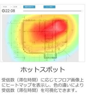 タグキャスト、ヒト/モノの移動をBeaconを利用し分析する位置情報サービス