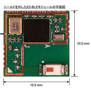 Cypress 無線規格認証取得済みの小型PRoC BLEモジュール製品を発表