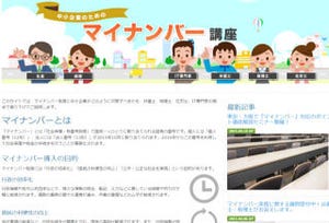 スマイルワークス、中小企業向けマイナンバー対策サイトをオープン