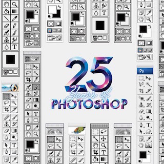 東京都・原宿にて「Photoshop」誕生25周年を記念したエキジビションを開催