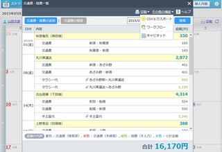 「desknet's NEO」新バージョン、ジョルダンと提携で交通費・経費精算対応